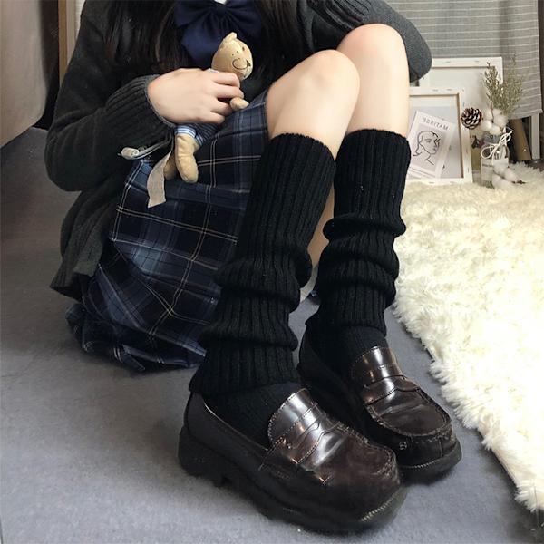 Kvinder Lolita sokker Søde piger bunke bunke sokker benvarmere bold Black One size