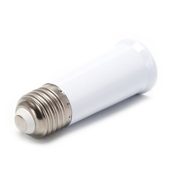 Forlengelse 95mm E27 til E27 Lyspære Lampe Sokkel Holder Sokkel Ad white