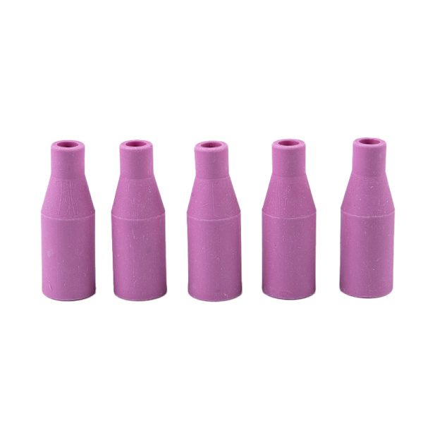 5 kpl MB15AK MIG/MAG Kaasukeraaminen suutin hitsauspolttimen kärjen suutin Purple One Size