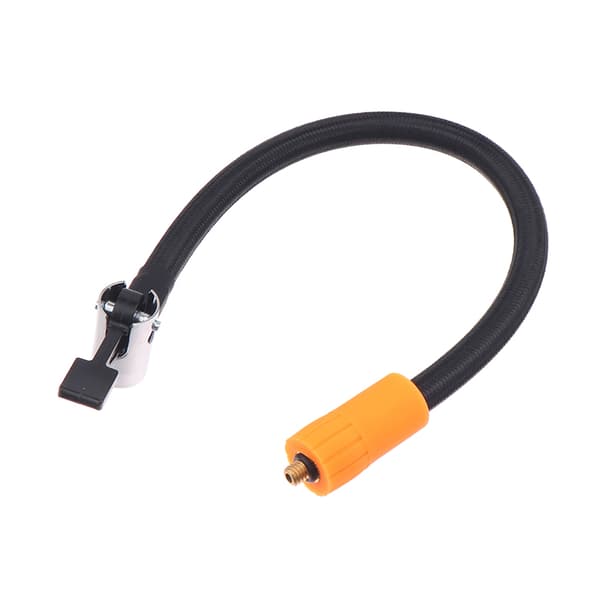 1 stycke 30CM bildäcksluftpumpningsslang M6 låsbar luftchuck med Onesize
