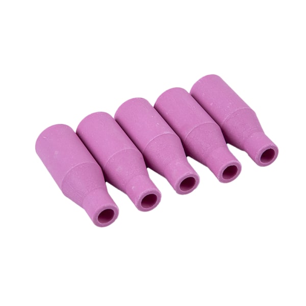 5 st MB15AK MIG/MAG Gas Keramiskt munstycke Svetsbrännare Munstycke Munstycke Purple One Size