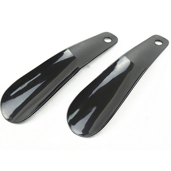 Hold musen over billedet for at zoome Professional-Plastic-Shoe-Horn-Li Black 16cm