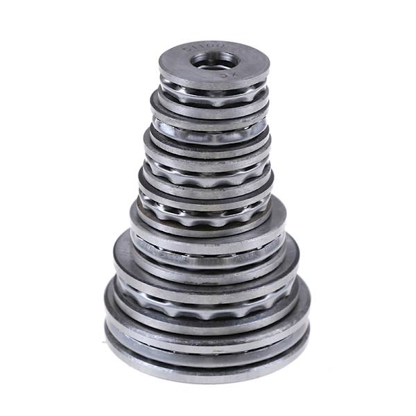 Tryckkullager 3 delar 51100 serie 51100 till 51106 Silver 10*24*9mm