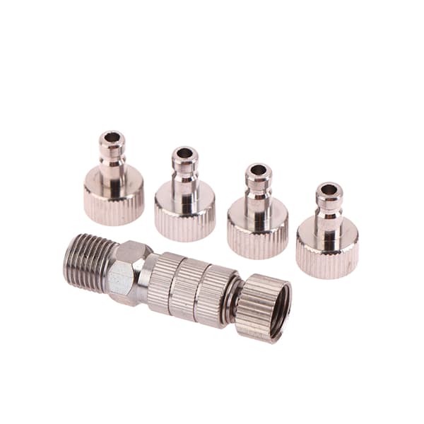 Ruiskun pikaliitin, pikalukitusliitinsovitin 5pcs