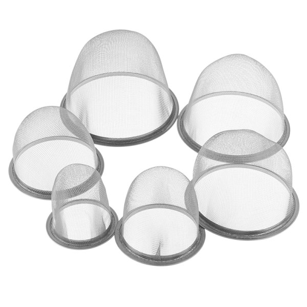 Genanvendelig rustfrit stål mesh te-infuser-si tekande te L Outer diameter 8CM
