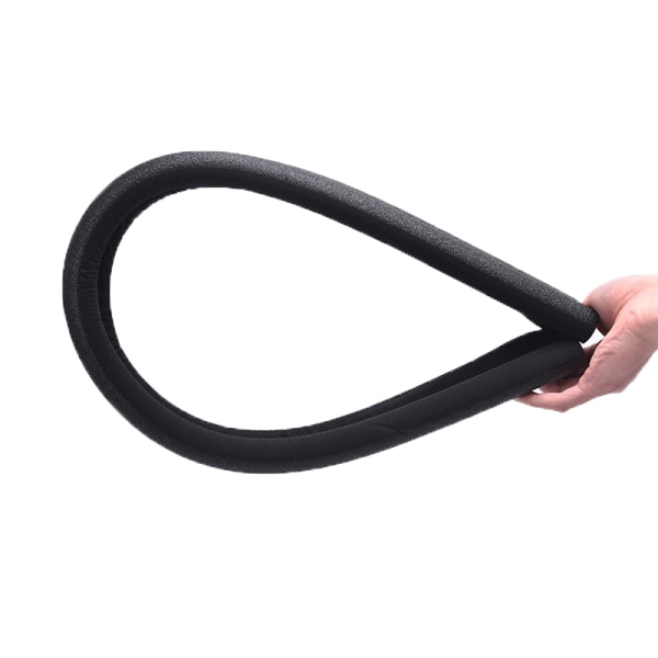 Fleksibel dørbundtætningsliste Lydsikker støjreduktion Black 95*10cm