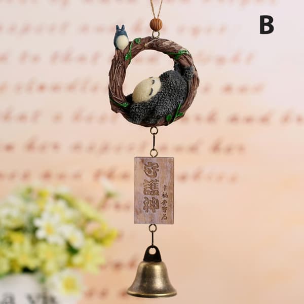 Tecknad Totoro Wind Chimes Presentprydnad Dekoration Hem Vind S B B