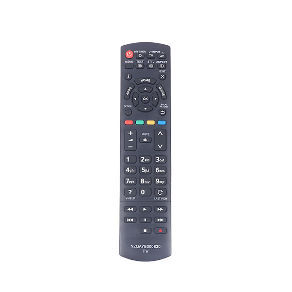 N2QAYB000830 Fjernkontroll Erstatter for Panasonic LED TV N2QAYB Black One Size