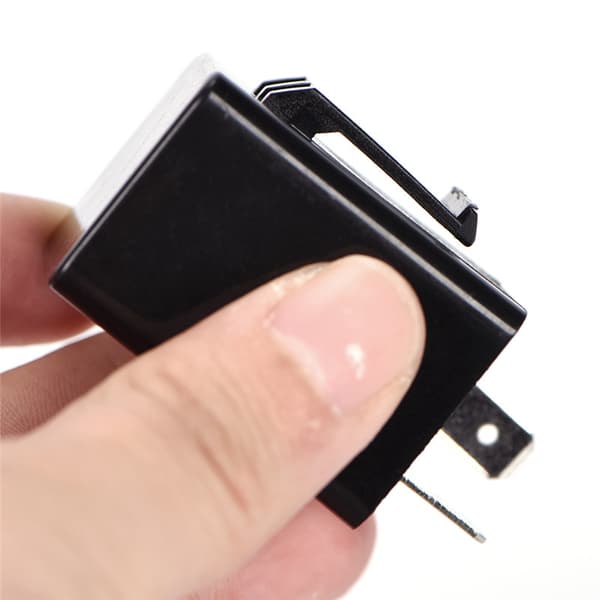 12V 2-polet motorcykelblinklys justerbart LED-blinkrelæ