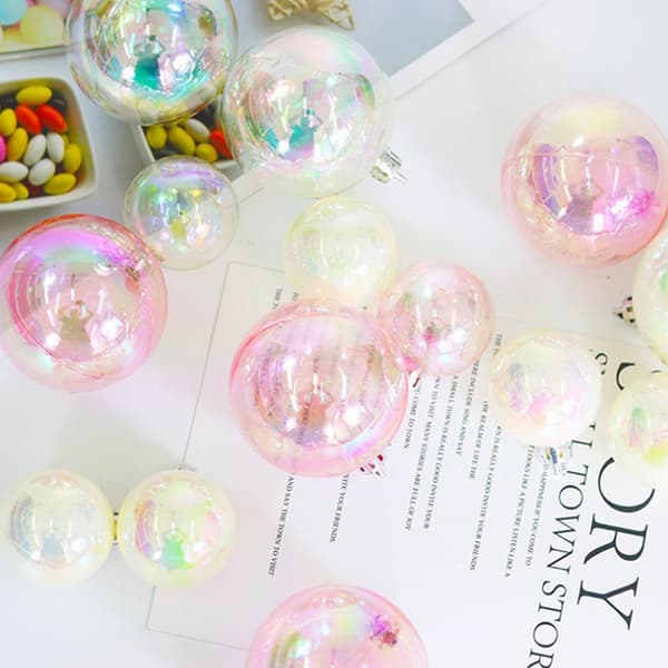 10st Bubble Ball Cake Decor Bowknot Transparent Ball Symphony 1+2