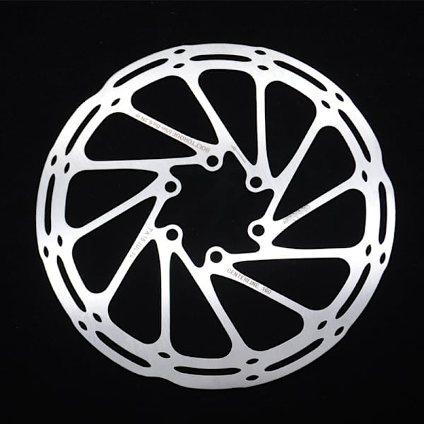 MTB polkupyörän pyörän levyjarrun roottorin keskilinja 160 mm 180 mm 203 mm Silver 203mm