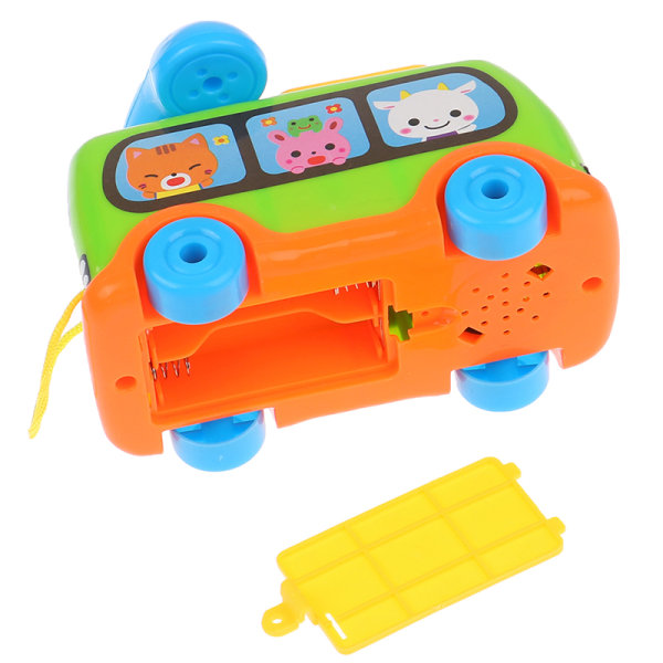 Baby lelut Musiikki Sarjakuva Bussi Puhelin Opetus ja Kehittävä Kid Ramdon Color one size