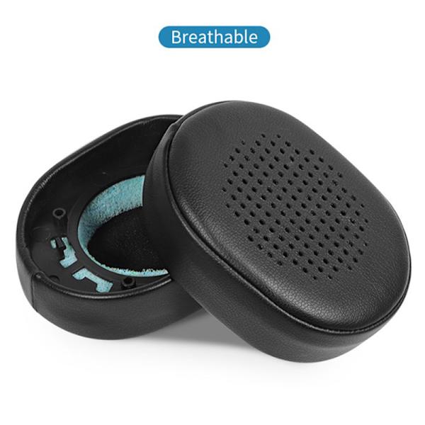 Elastiske øreputer deksler for KEF M400 M500 hodetelefoner øreputer Black onesize