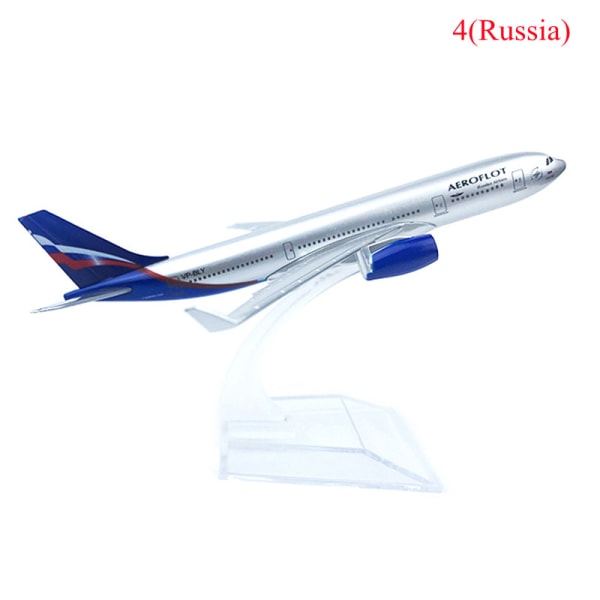 Alkuperäinen malli A380 airbus lentokonemalli Diecast Mode Russia One Size