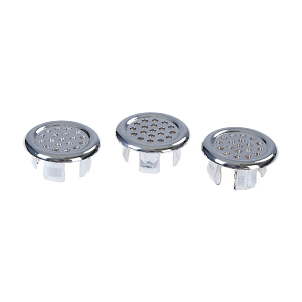 3 kpl Tiskialtaan lisävarusteen pyöreä rengas Overflow cover oli 0 0