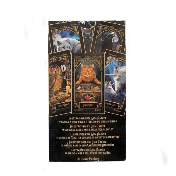 LISA PARKER FAMILIARS TAROT DECK KORT TAROT DECK KORT SPIL CA Multicolor one size