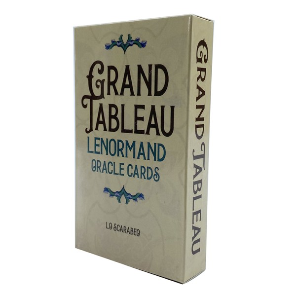 Grand Tableau Lenormand Oracle Cards Tarot Family Party Board G Multicolor one size