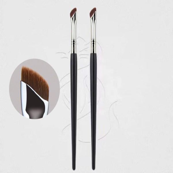 1 kpl Professional Makeup Brushes Eyeliner Brush Meikkityökalut Fo Black one size