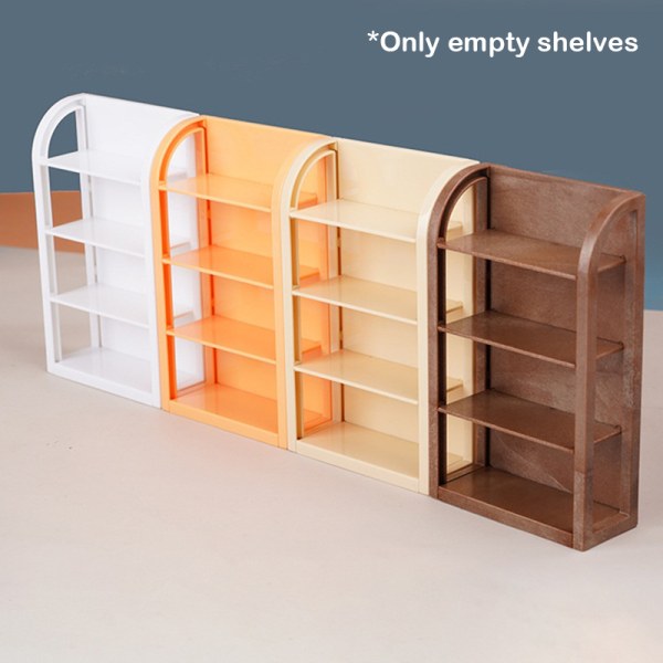 1:12 Dukkehus Miniaturehylde Display Stand Storage Rack Super Coffee oneszie