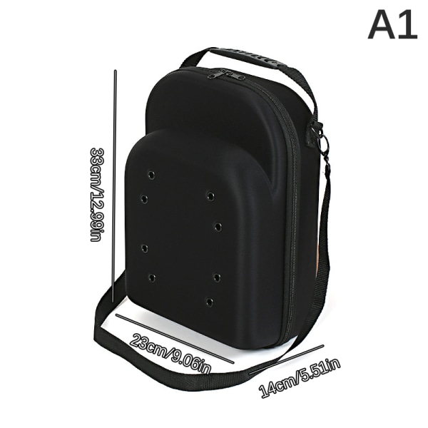 EVA Portable Caps Förvaringsväska Case Ryggsäck Dammtät H A1 one size