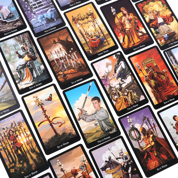 Witch Tarot kortit Englanti lautapelit ennustaminen profetia multi Multicolor onesize