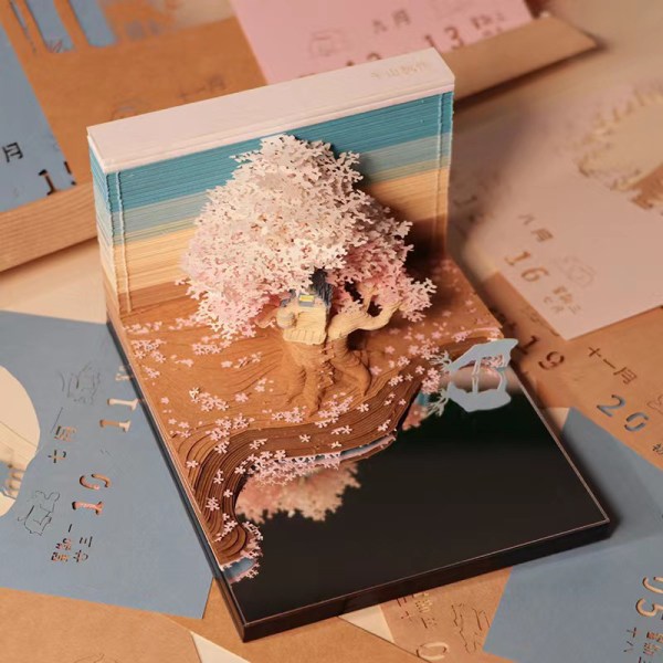 3D Desk Memo Pad B5 onesize