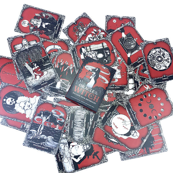 Noitakorttien oraakkeli Tarot Prophecy -ennustuspakkaperhe A1 one size