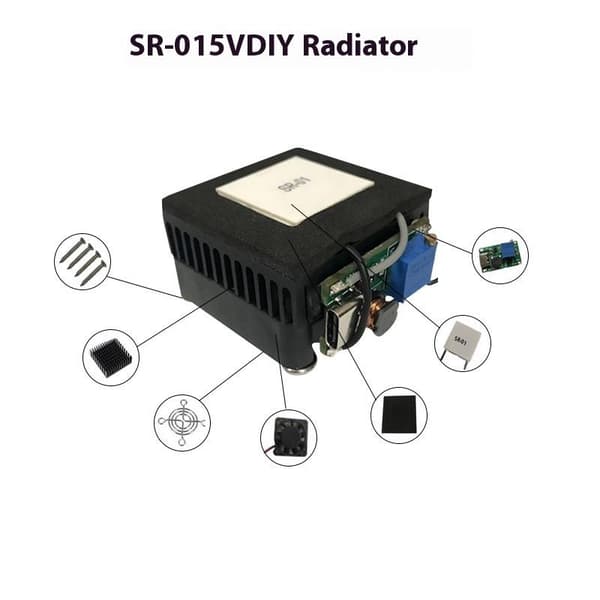 1 Sett SR-01 5V DIY Termoelektrisk Kjøler Peltier Elemente Modul One Size