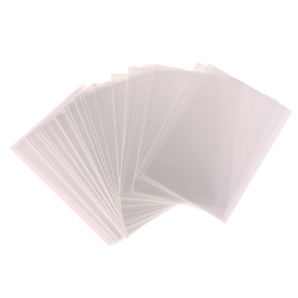 50 kpl Card Sleeves Kirkas Acid Free Photocard Holographic Prote Color random