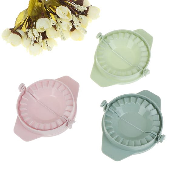 1st Dumpling Maker Device Easy Dumpling Form Clips Kök Acce Light green one size