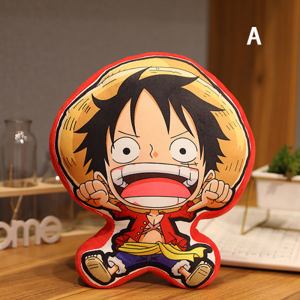 One Piece Kawaii Pillow Doll Luffy Zoro Sanji för Usopp Anime S A one size
