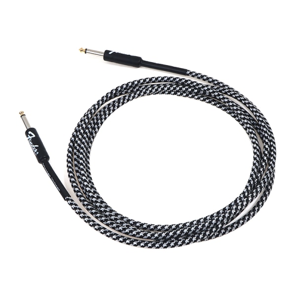 Fender Guitar Cable Wire Line Bas Elbox o Cable Noise R Black 3m