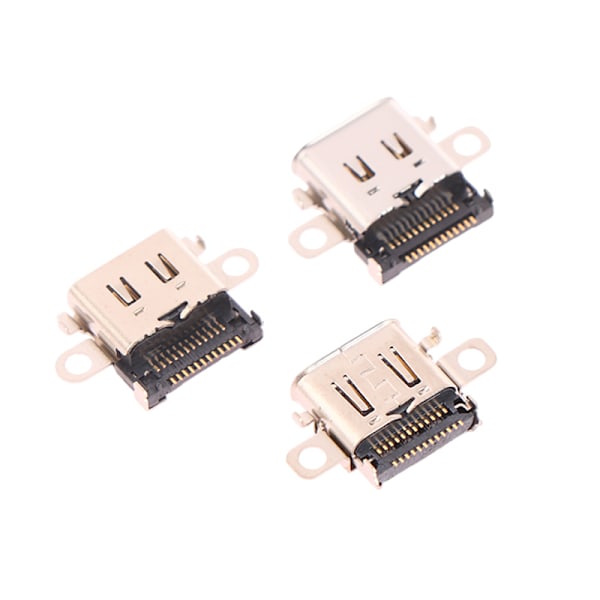 1kpl Alkuperäinen Uusi latausportin vaihtoliitäntä Type-C USB Co For NS Oled one size