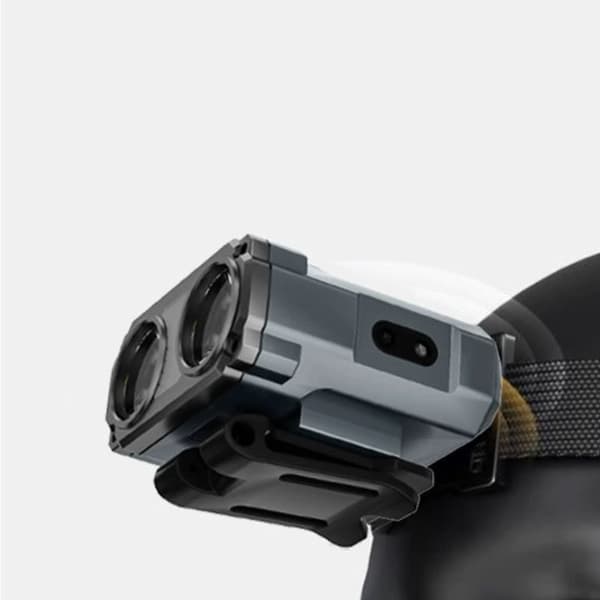 Ultra Bright Mini Oppladbar Hodelykt LED Clip On Cap Light A