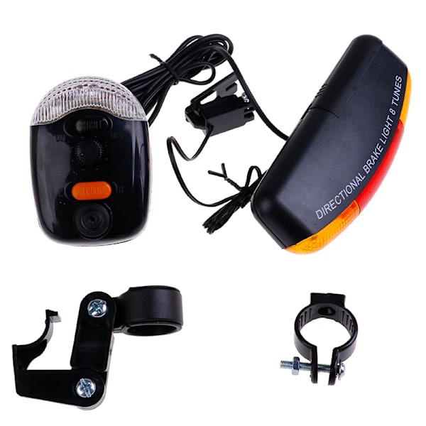 Alsidigt mountainbike blink + cykelbaglygte + Horn One Size One Size