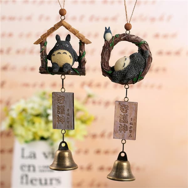 Tecknad Totoro Wind Chimes Presentprydnad Dekoration Hem Vind S B B