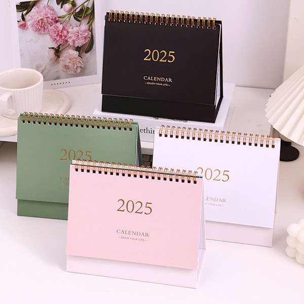 Liten Skrivbords kalender 2024-2025 Green