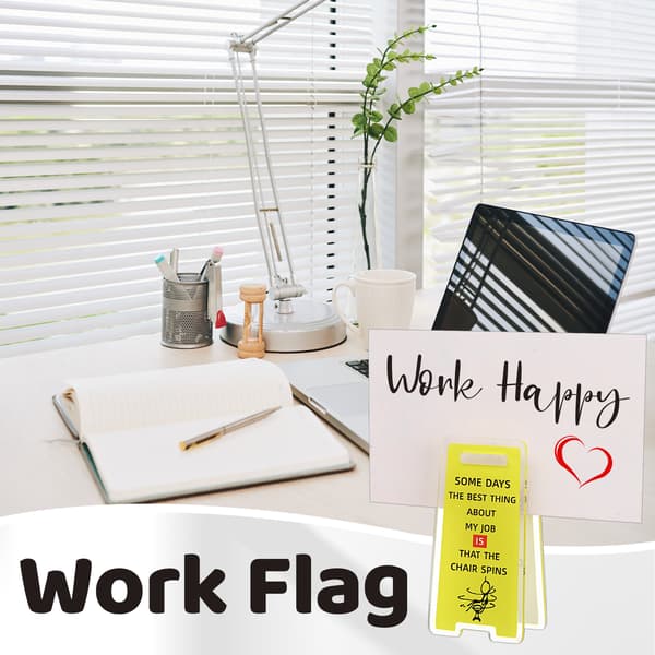 10 stk. Gul Morsom Sticky Note Holder Yellow