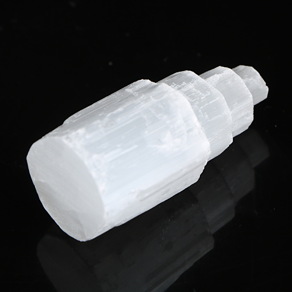 Naturlig Selenit Lampe Hvide Ædelstene Ice Berg Udskåret Lampe Crys White Onesize