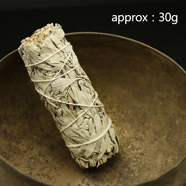 Vita salviabuntar Smudge Sticks inomhusrening för hemmet one size