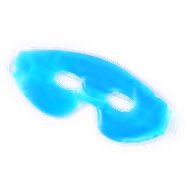 Avkjølende is-øyemaske Lindre øyetretthet Eliminer mørke sirkler Blue onesize