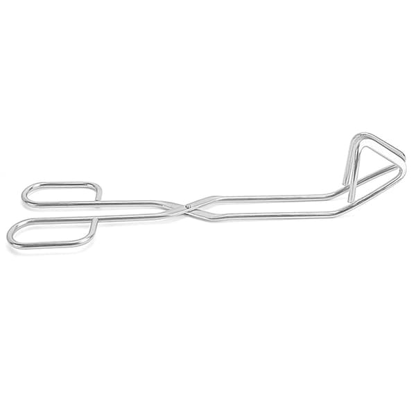 1 stk 304 rustfritt stål sakseformet grillklips kitc Silver one size