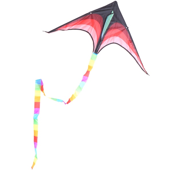 Stor drage for barn og voksne enkellinje lett å fly kite ha Red 4bad | Red  | Fyndiq