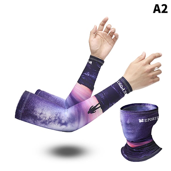 Kesäjäähdytysvarren hihat cover pään kasvot kaulaputken set A2 A pair