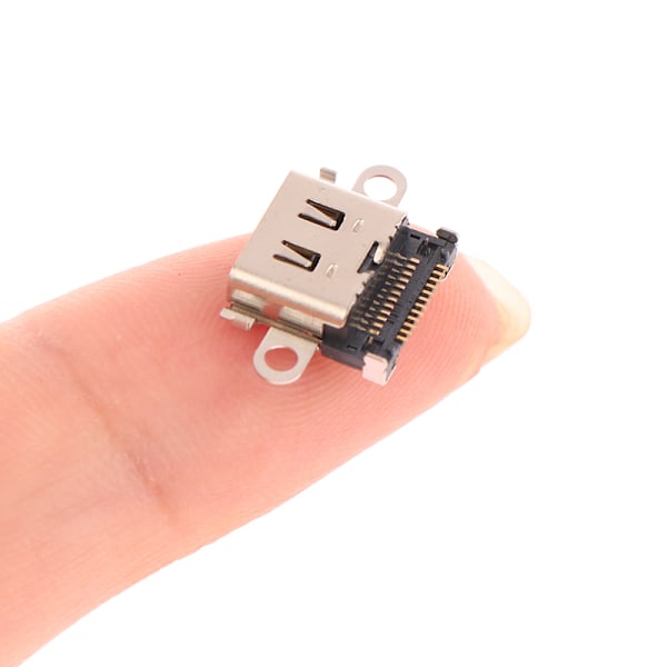 1kpl Alkuperäinen Uusi latausportin vaihtoliitäntä Type-C USB Co For NS Oled one size