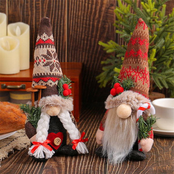 Jultomte i Plysch Style1