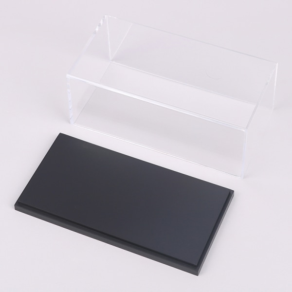 Målestokk 1:43 Transparent Akryl Hard Cover Case Display Box For Transparent 1/43