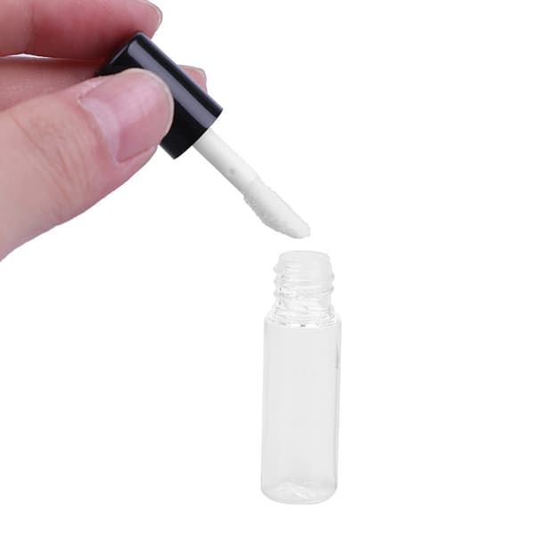 10 st/set 1,5 ml tomma läppglansrör Läppbalsamrör Läppstift Co Black