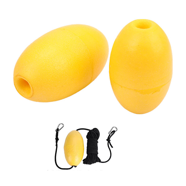 Kayak Anchor Line Ski Rope Float Drift Anchor Float Poiju Bolle Yellow