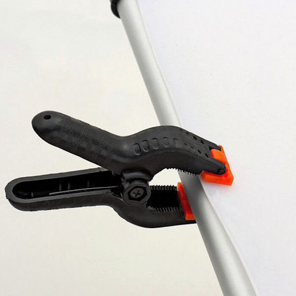 30 kpl Photo Studio Light Photo taustaleikkeet Taustapuristin Black one size